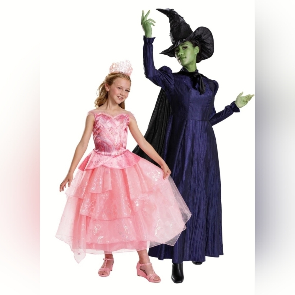 New Wicked for good Elphaba Deluxe Adult Costume Costume, cosplay dress, L 12/14 - Picture 3 of 9